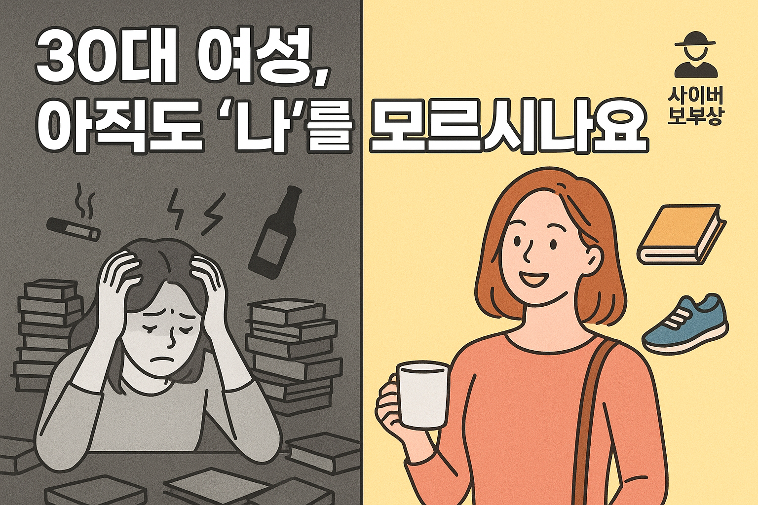 길 잃은 30대 여성을 위한 자기 계발 안내서 (이것부터 시작하세요)