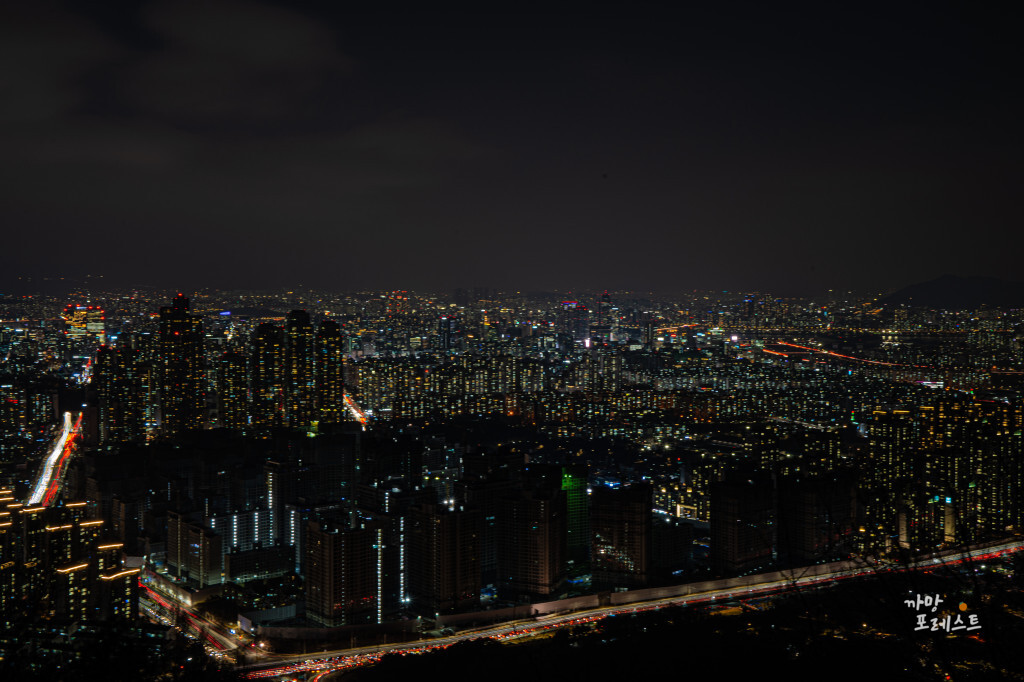 구룡산 서울야경
