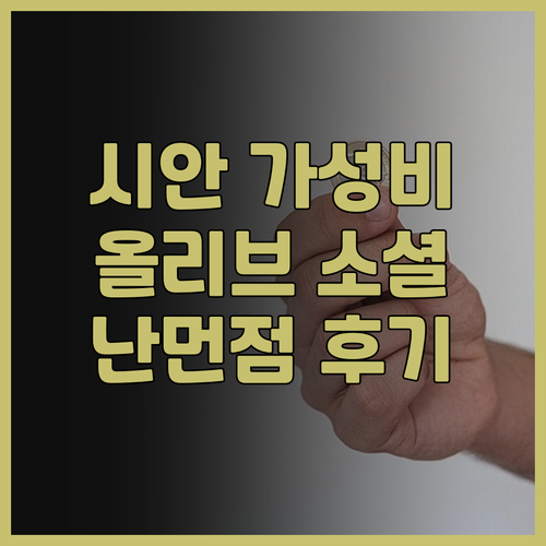 시안 가성비 호텔 추천! 올리브 소셜..