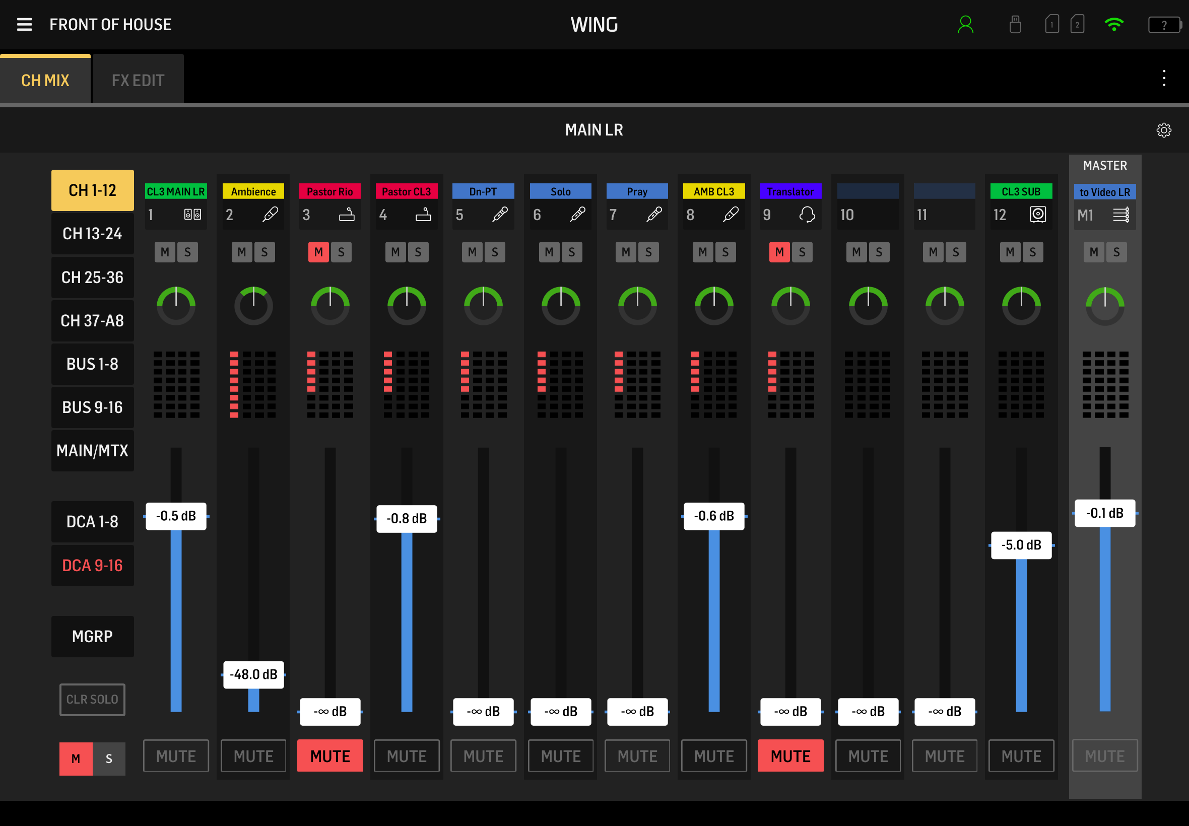 WING Copilot 실행 화면