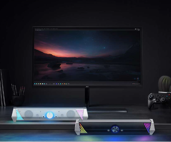 브리츠 프리미엄 PC 사운드바 RGB LED 게이밍 스피커 이야기