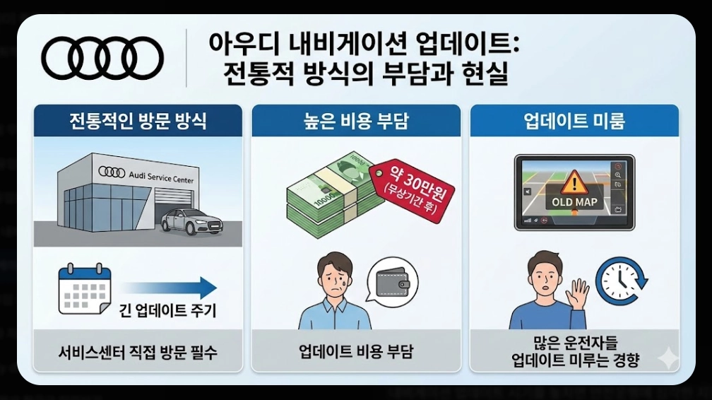 내비게이션 맵 업데이트 시기