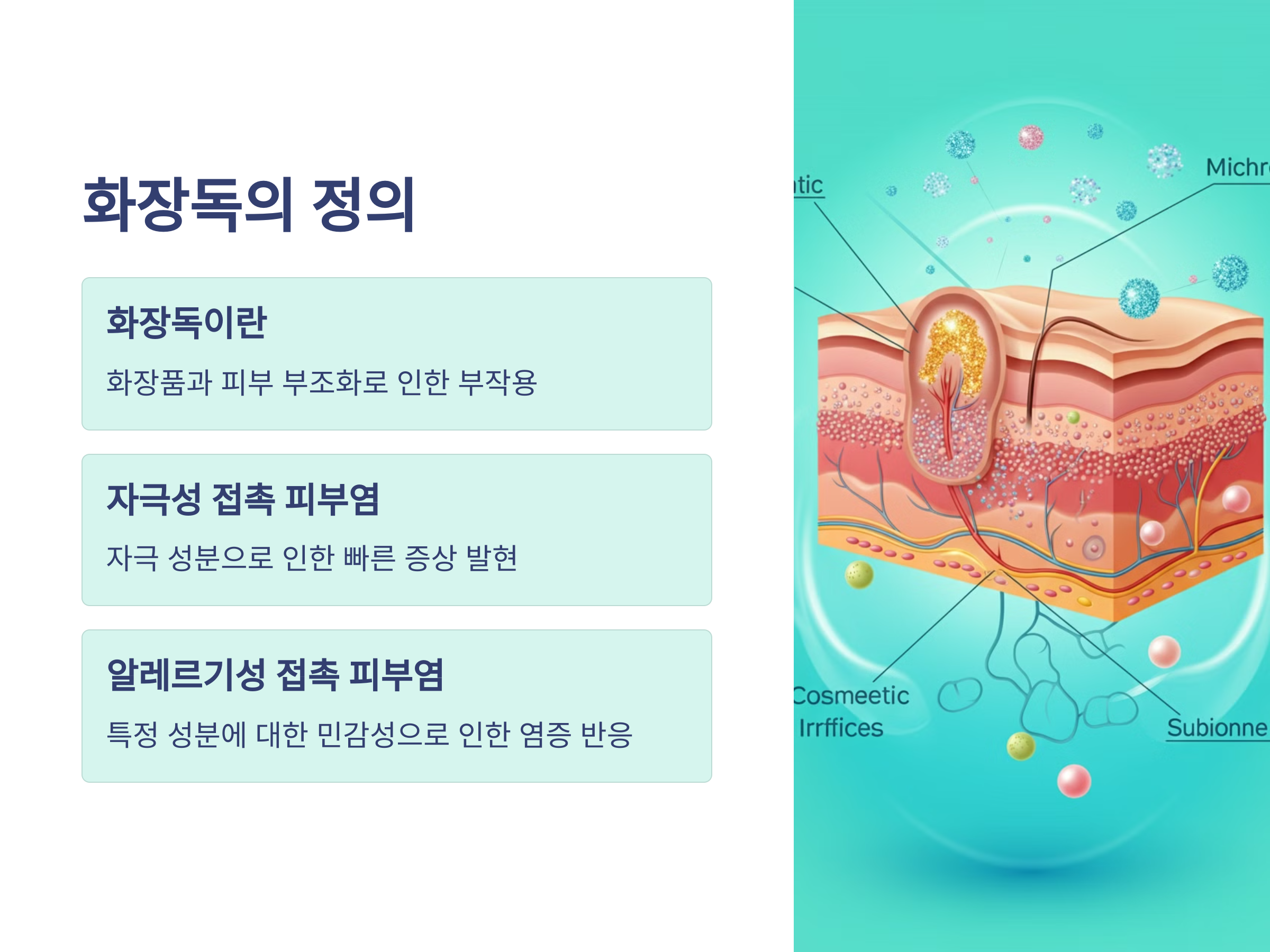 피부를 괴롭히는 화장독, 당신도 겪고 있나요?