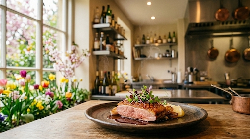 duck breat dish