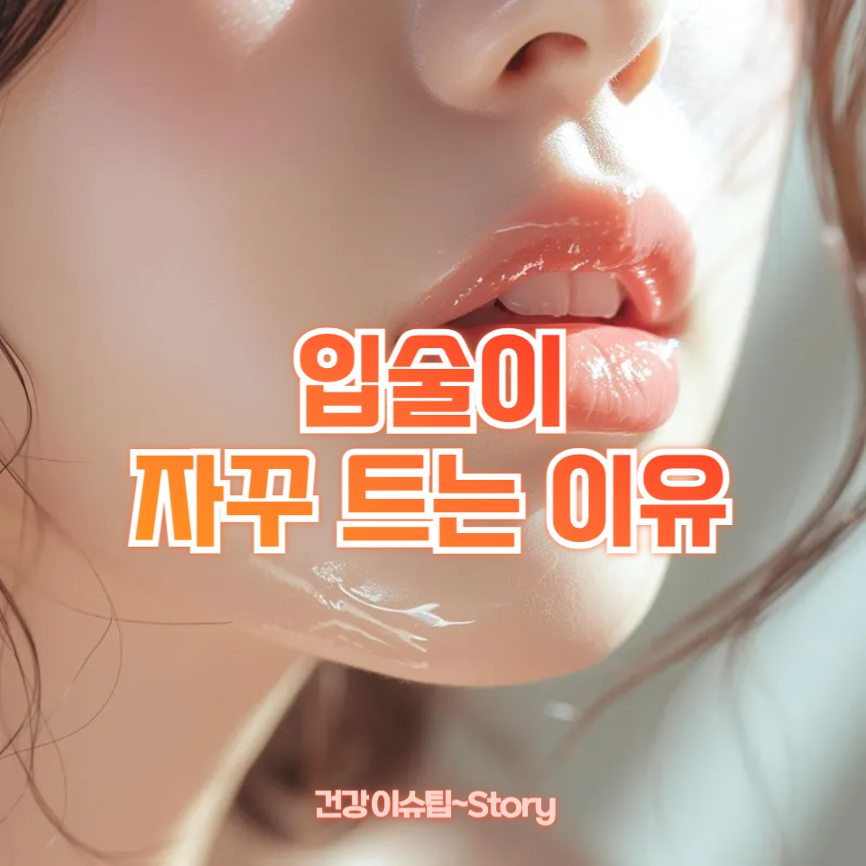 입술이 자꾸 트는 이유