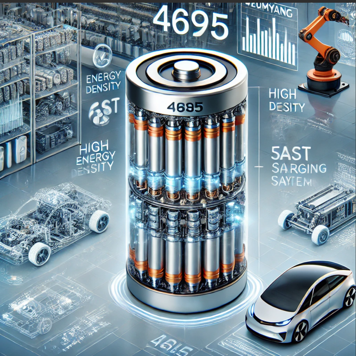 금양의 4695 원통형 배터리는 어떤 기술적 혁신을 가져왔나요?