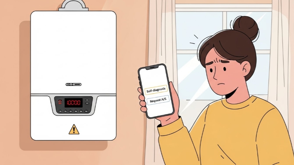 귀뚜라미보일러 A/S 예약 방법 (4가지)