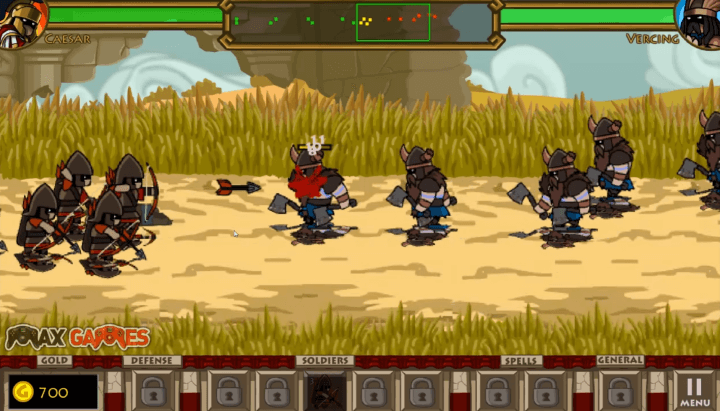 무기를-이용하여-적들과-대결하는-화면