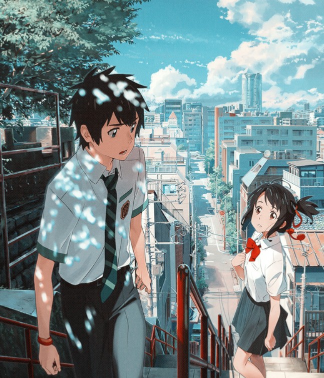 일본 영화 너의이름은 사진