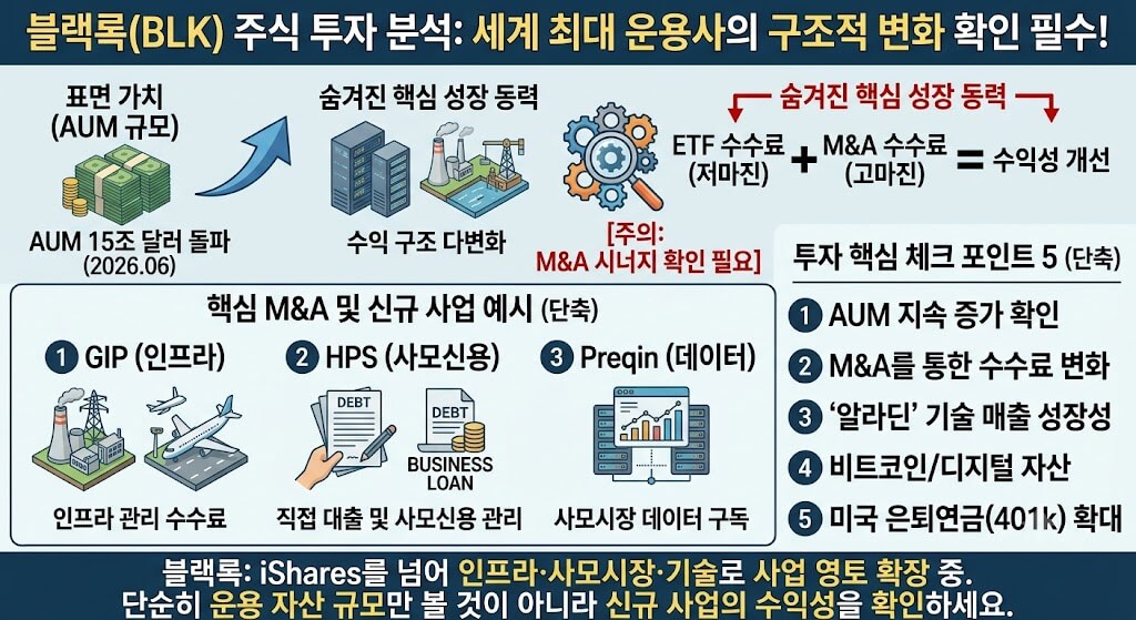 블랙록 주가 심상치 않다&hellip;15조달러 굴리는 세계 1위 운용사의 다음 승부수