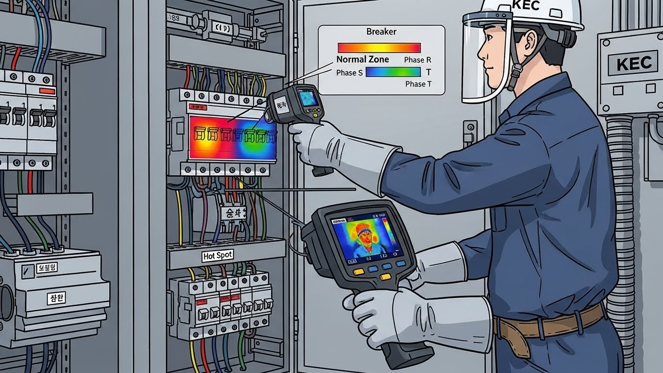 분전함 차단기 열화상카메라 점검의 장 단점