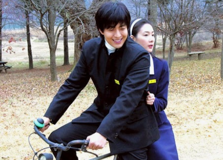 겨울연가 배용준과 최지우