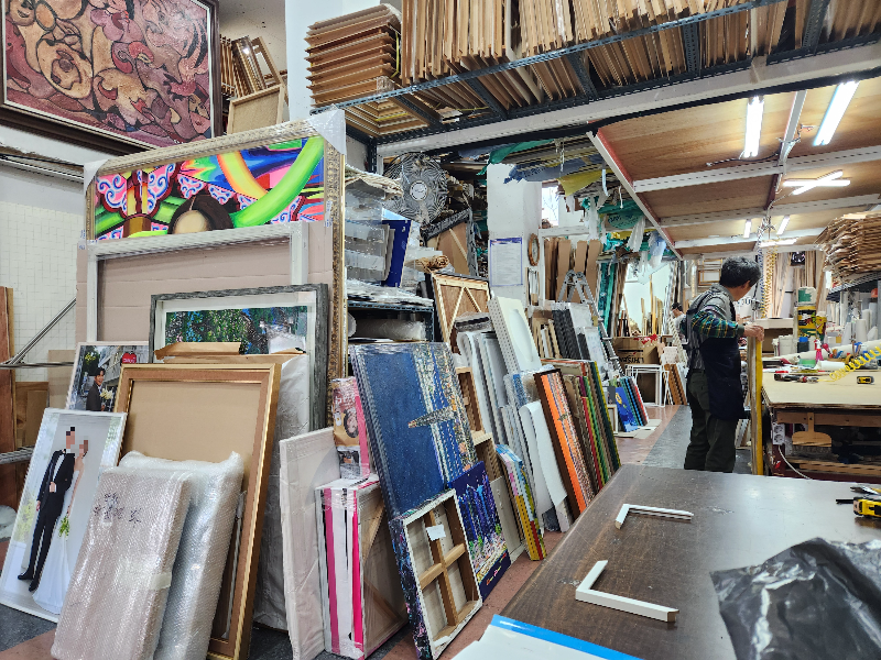 삼각지 아트액자