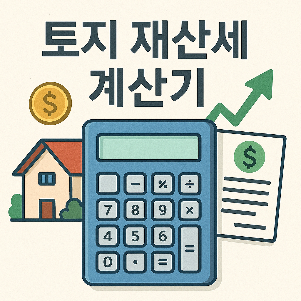 토지 재산세 계산기