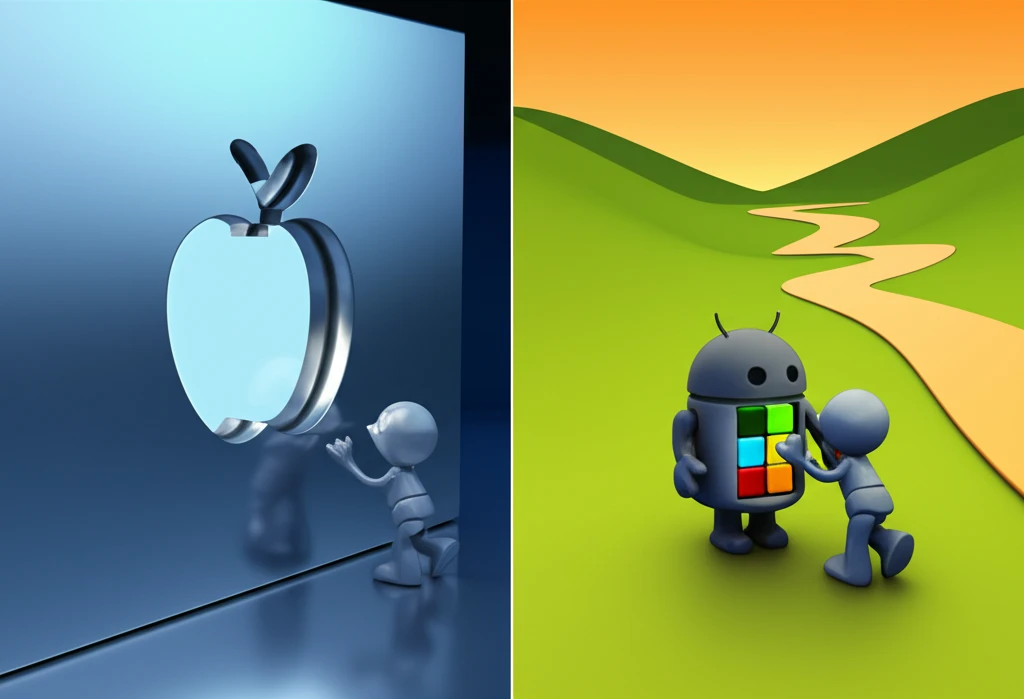 카카오톡 이전 버전 설치 시도 시 반..