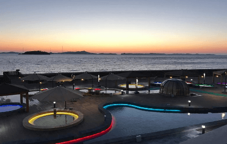 석모도-미네랄온천-노을