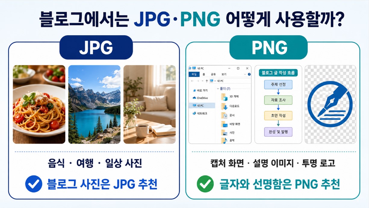 JPG,PNG 블로그예시