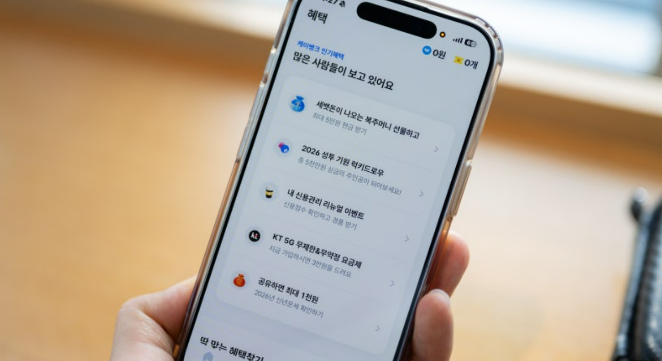 케이뱅크 세뱃돈 복주머니