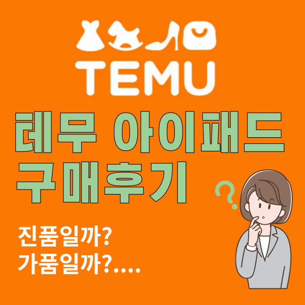테무 아이패드