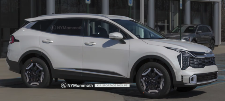 스포티지 페이스리프트 예상도 (출처:NY맘모스)