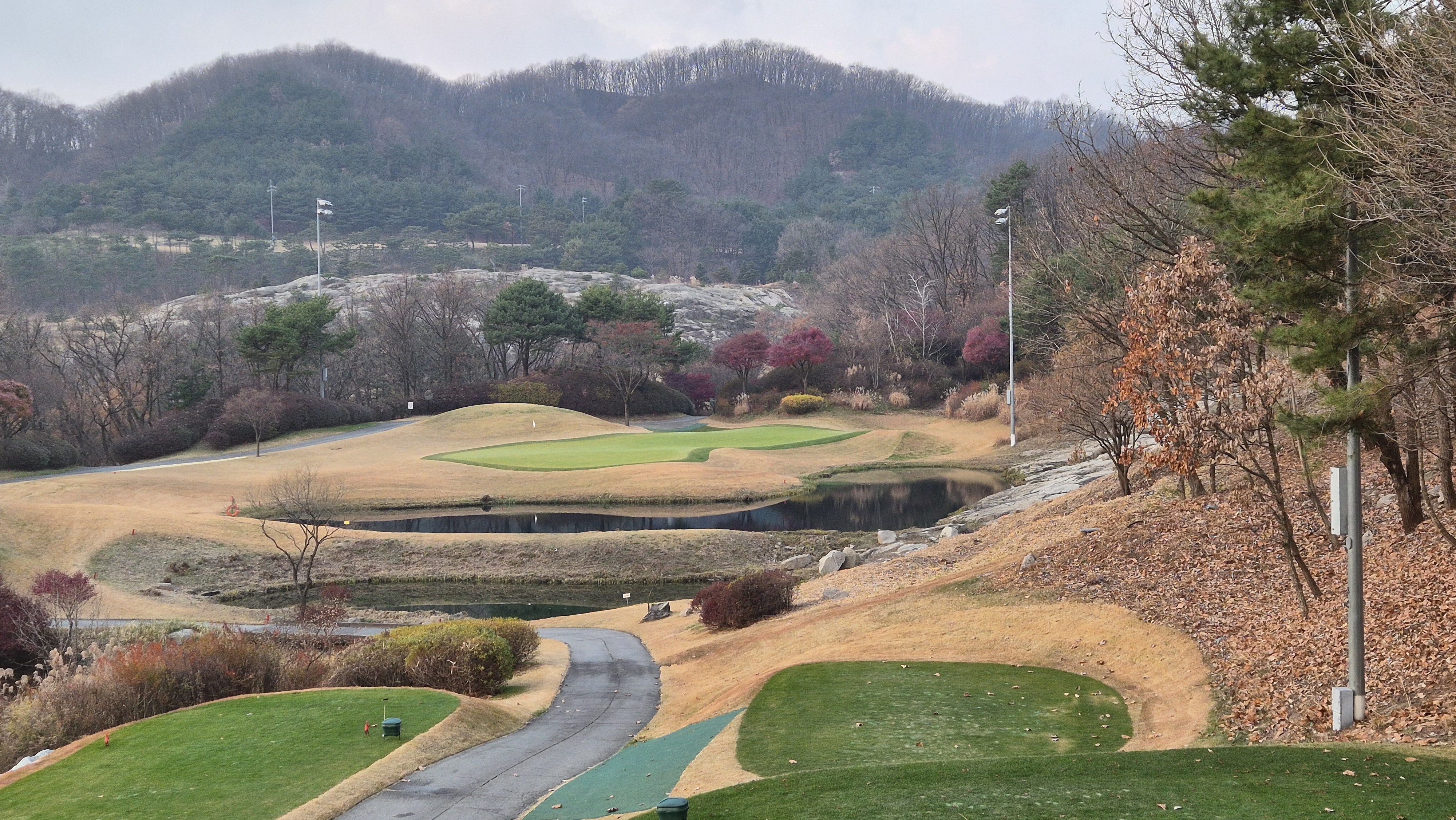 몽베르cc 가을-겨울 코스 사진 및 공략 정보