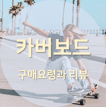 카버보드를 타고 랜드서핑을 하고 있는 사진