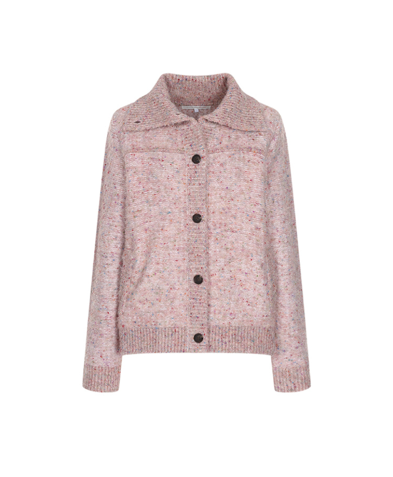 이수빈 화려한날들 41회 가디건 신수현 옷 핑크 카라 가디건 브랜드는 올리브데올리브 OLIVE DES OLIVE