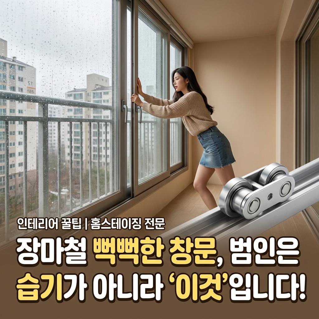 구운동 샷시 부속 교체 수원 30평대 아파트 베란다 창문 뻑뻑함 롤러 방풍털 수리로 해결
