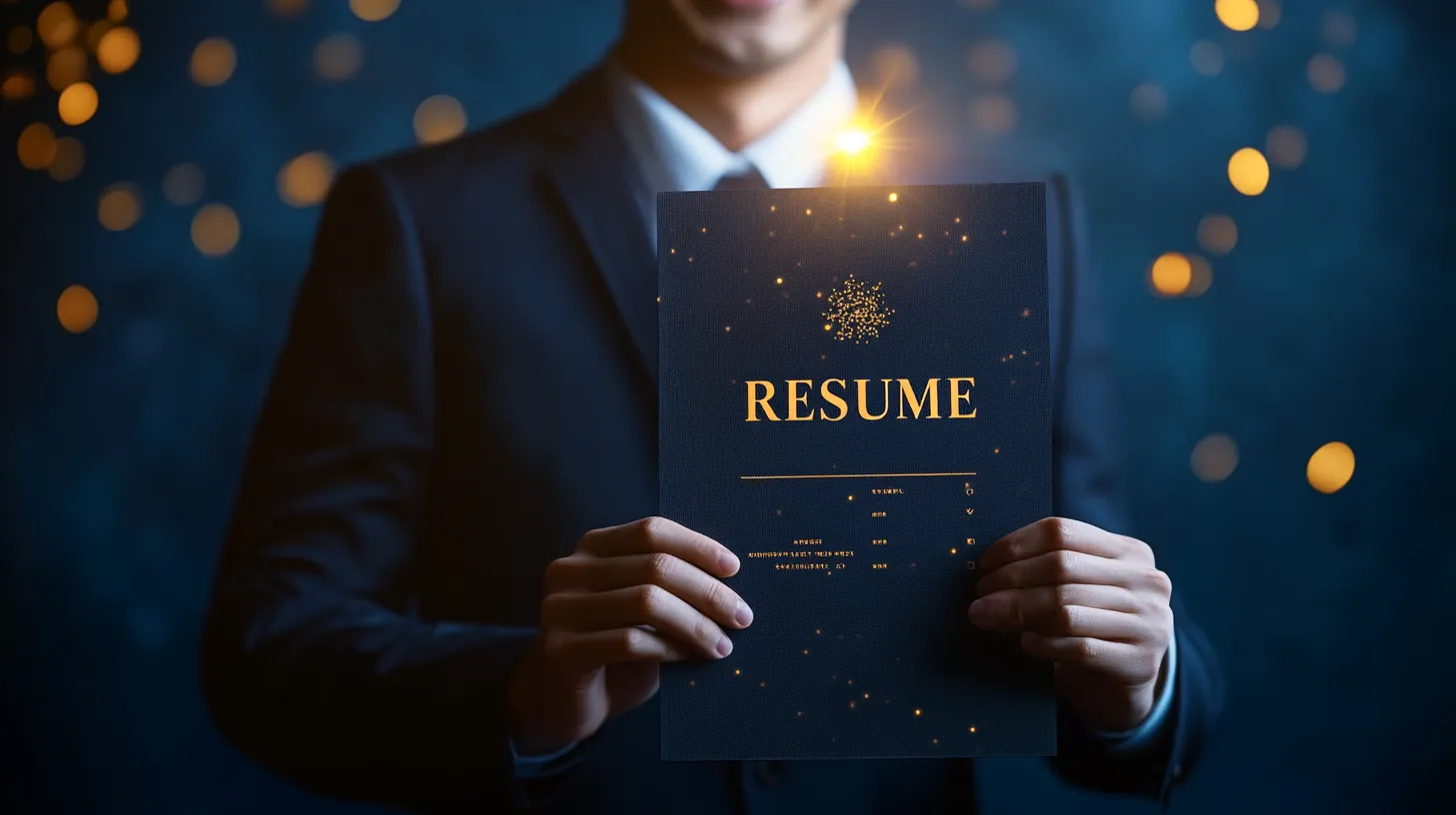 이력서 작성의 기본 구조