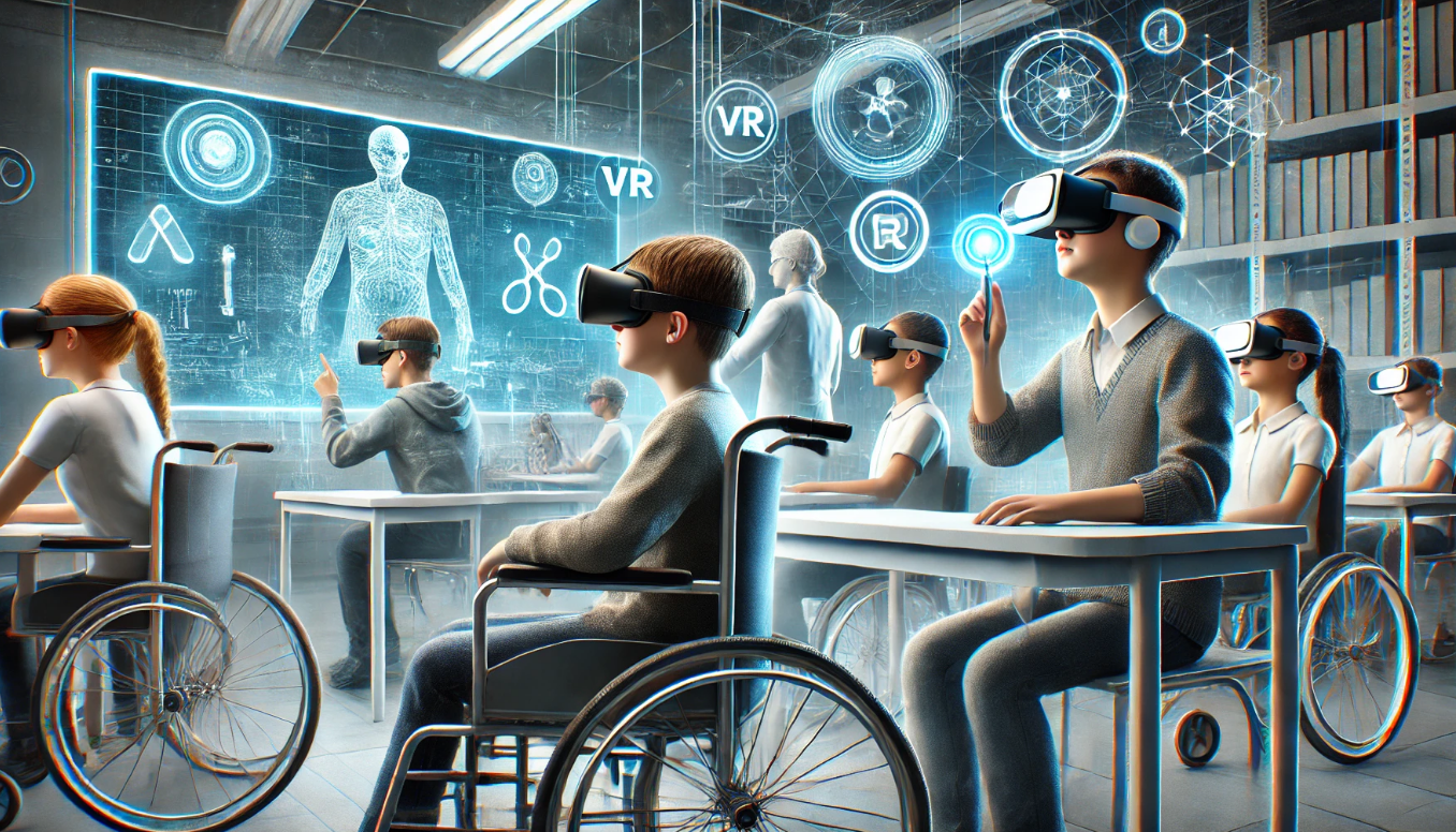 VR 및 AR 교육 장애 학생들을 위한 몰입형 학습 혁신
