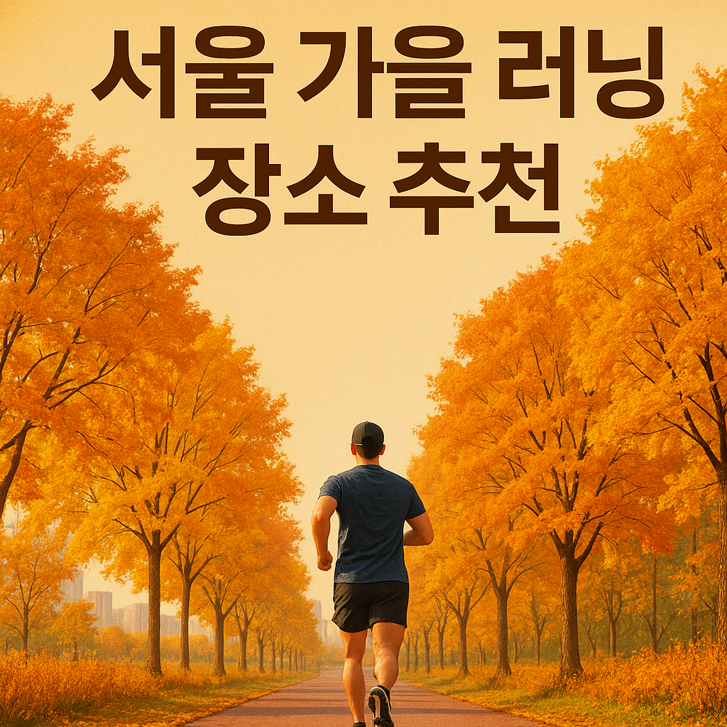 🍁 이 가을, 달리기 딱 좋은 서울 러닝 장소 TOP 7 (단풍까지 완벽!)