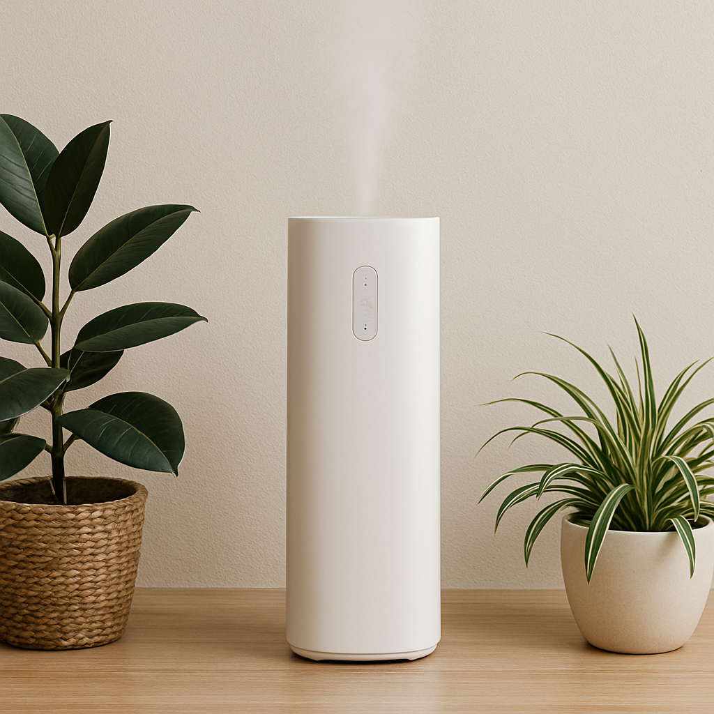 깨끗한 집안 공기를 위한 관리 이미지