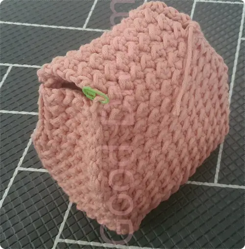 디어크로쉐 DIY 진달래꽃 리본 가방