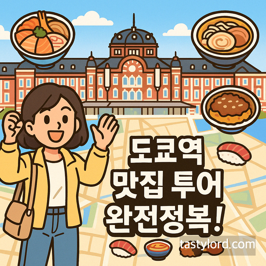 도쿄역 배고파서 현기증 올 때, 비상 맛집 베스트 5