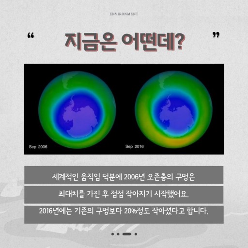 오존주의보 - 지구 보호막, 오존층과 계절, 오존의 영향