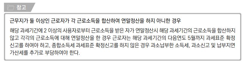 연말정산 중점 확인사항&#44; 원천징수의무자