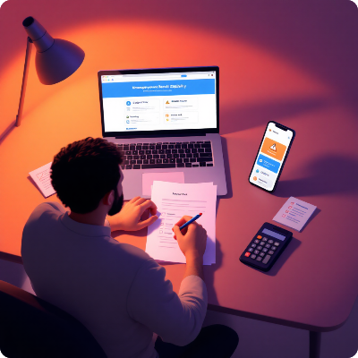 실업급여 수급자격 이미지