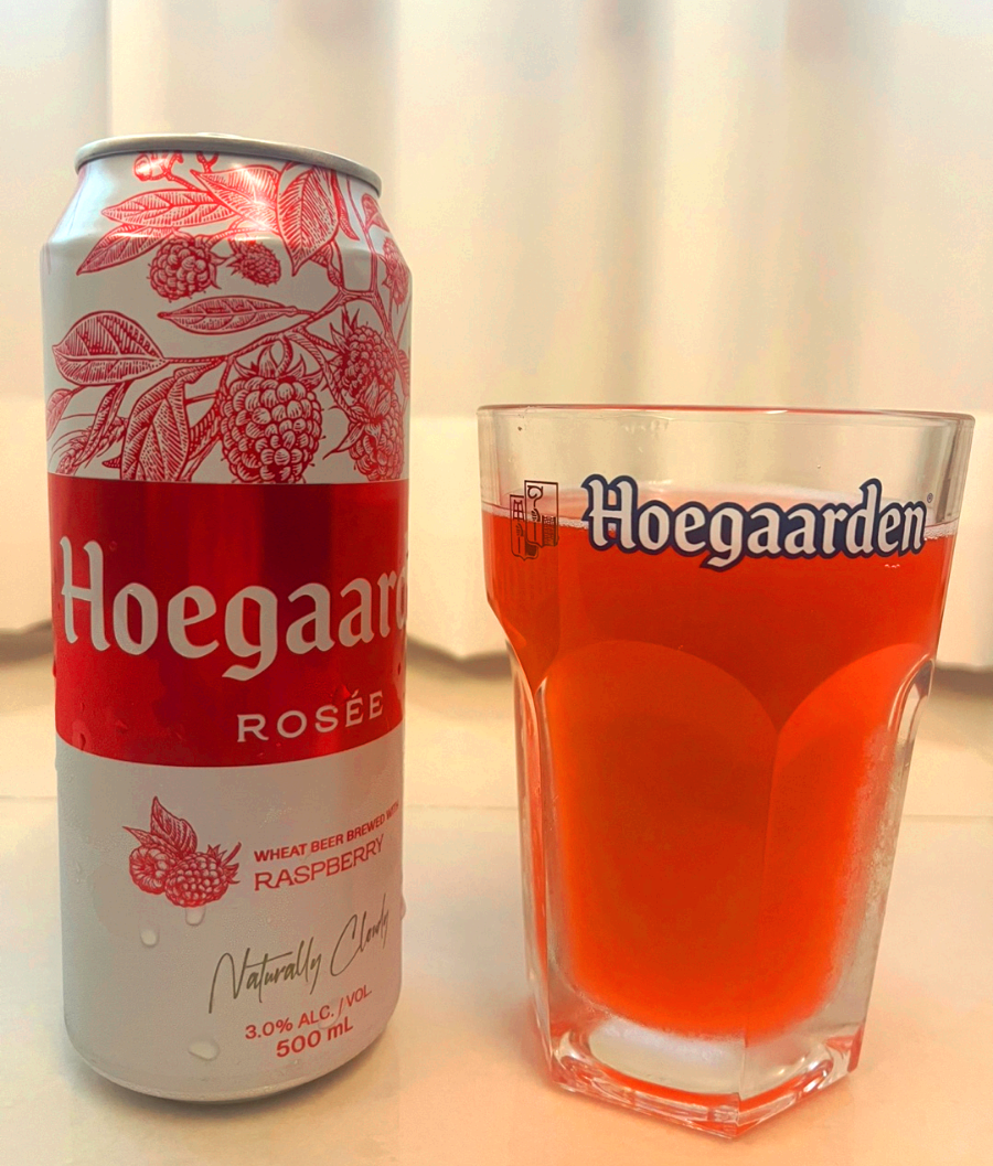 호가든 로제 라즈베리 맥주