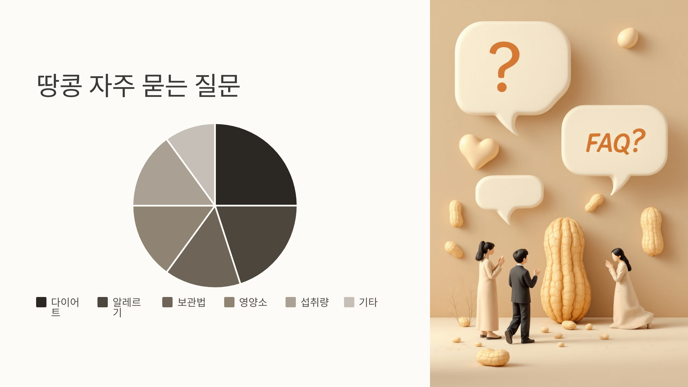 땅콩 사진입니다.