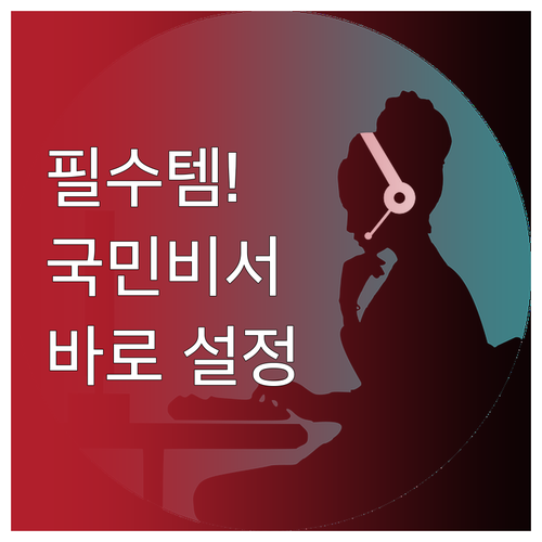 바쁜 현대인 필수템! 국민비서 알림서..