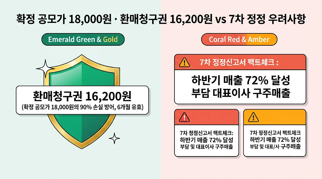 빅웨이브로보틱스 환매청구권 및 주의사항