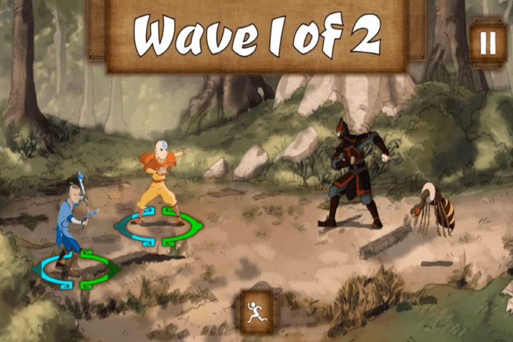 아바타-더-라스트-에어벤더-소진의-에코-플래시게임-시작-화면