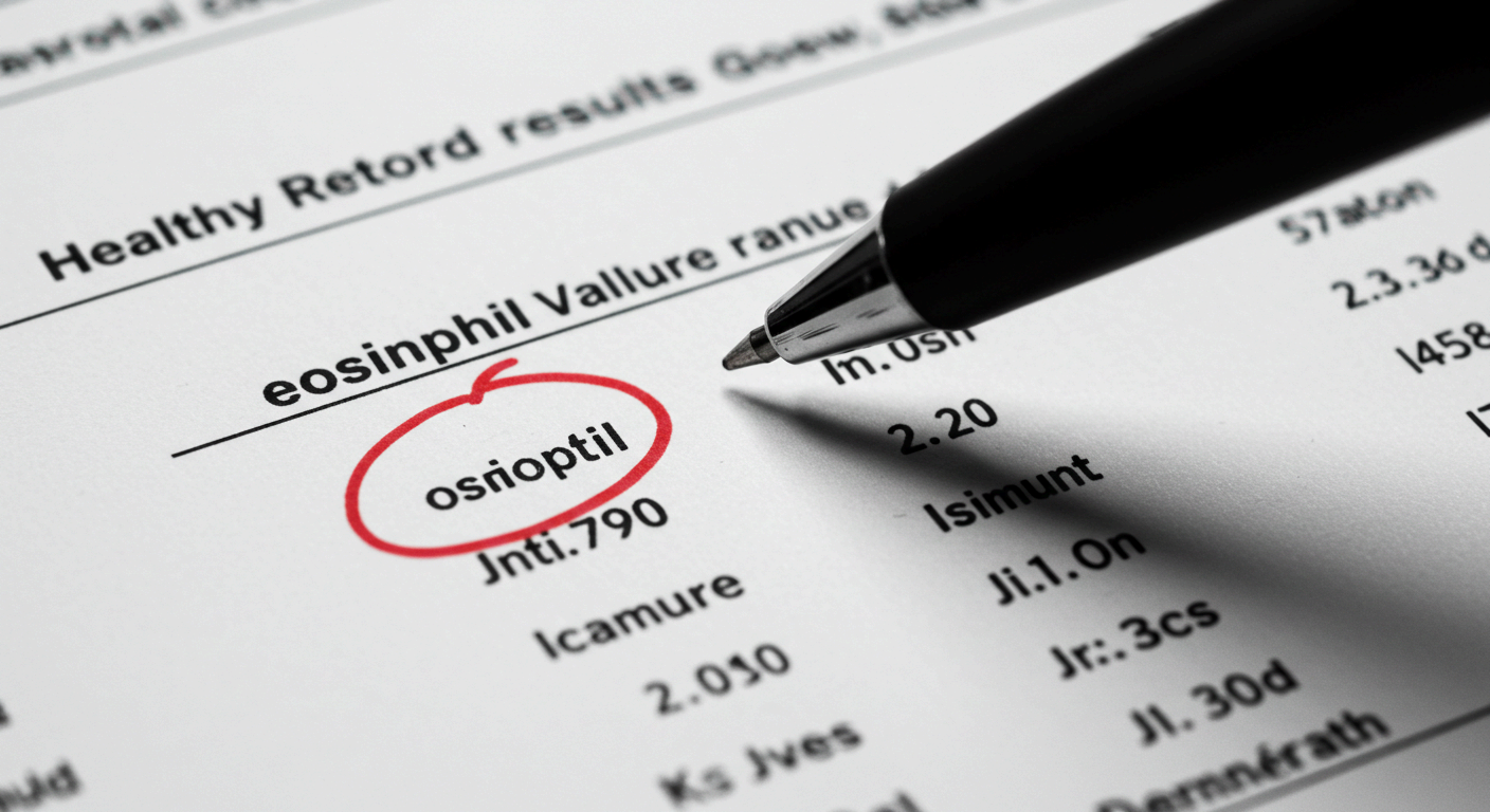 호산구 수치가 높으면 정확한 원인 검사 필요