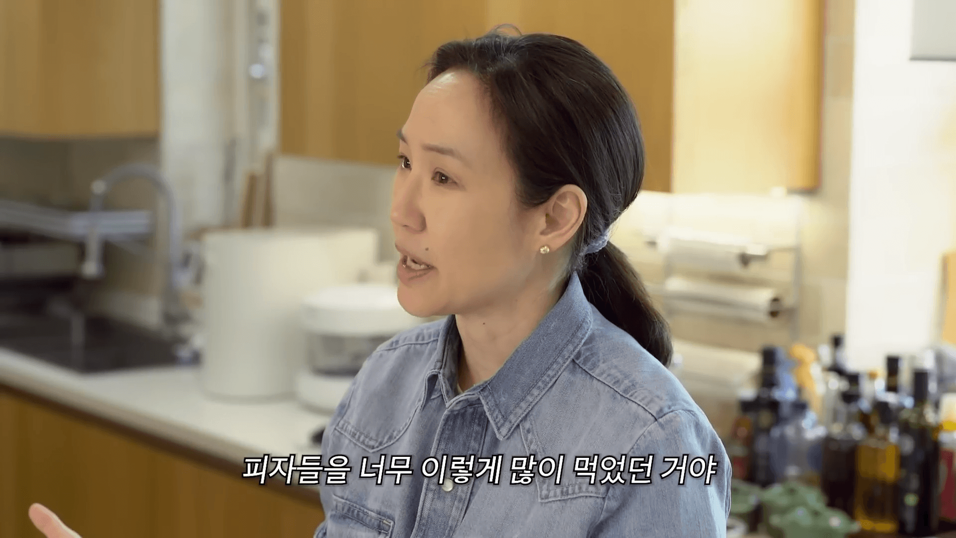 "미스코리아 강주은 유튜브 깡주은 다이어트 일화 캡처 화면"