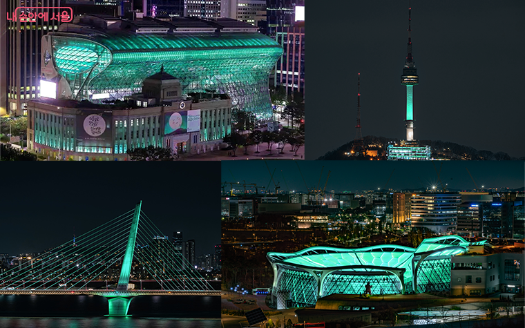 2025 서울색 ‘그린오로라’