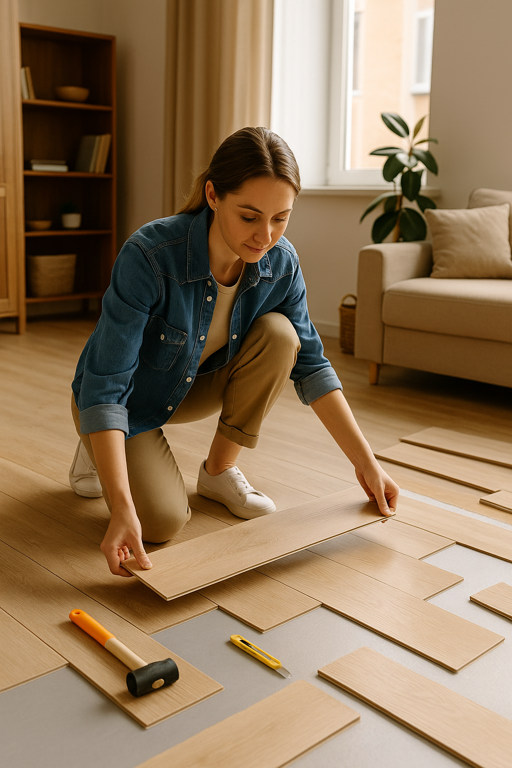 바닥 셀프시공 관련사진