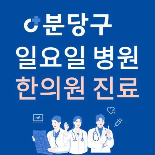 성남시-분당구-일요일-한의원-진료하는곳-주말에-문여는-분당구-24시간-한방병원-찾기