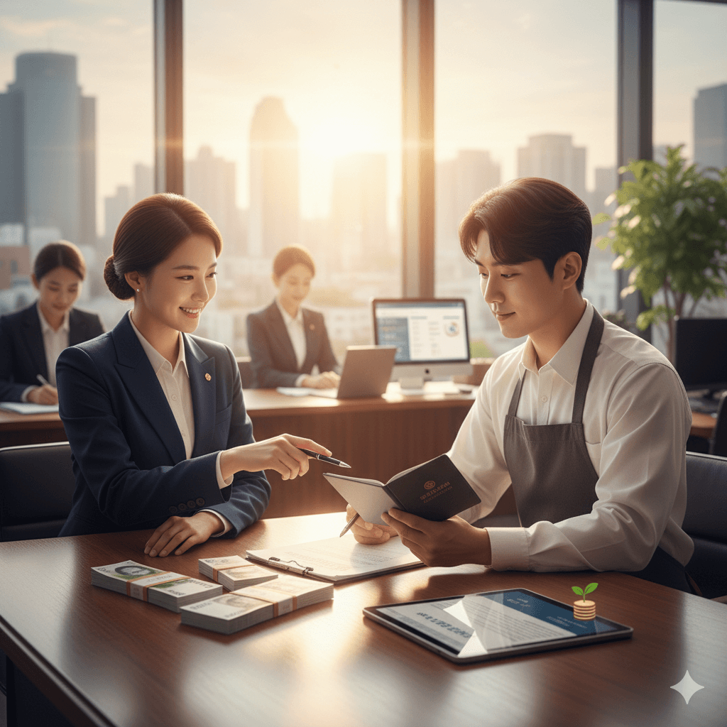 소상공인 정책자금 신청 - 사진