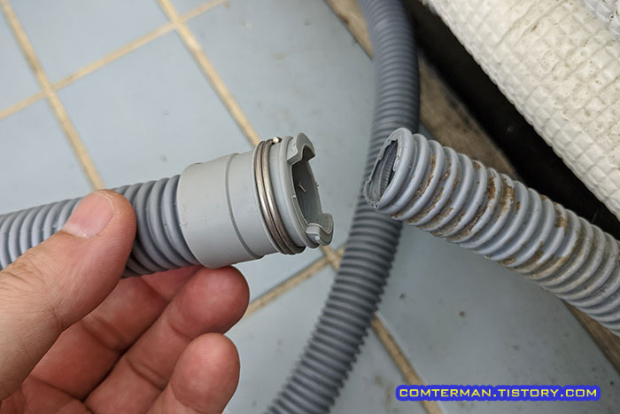 LG 연장배수호스 19mm 연결