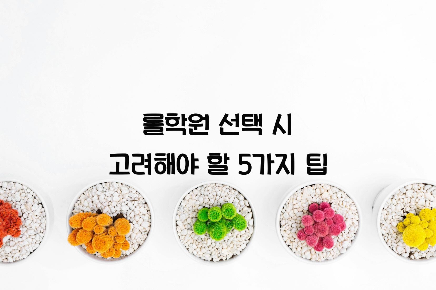 롤학원